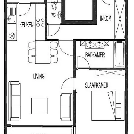 A La Ferme Διαμέρισμα *